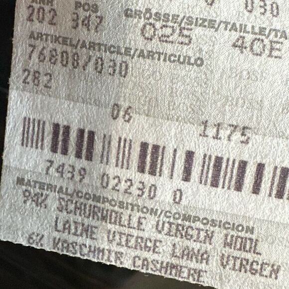 Hugo Boss Olive Windowpane Cashmere Blend‎ Tizian Blazer 44L Read - Picture 13 of 16